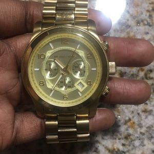 Gold Michael Kors watch!